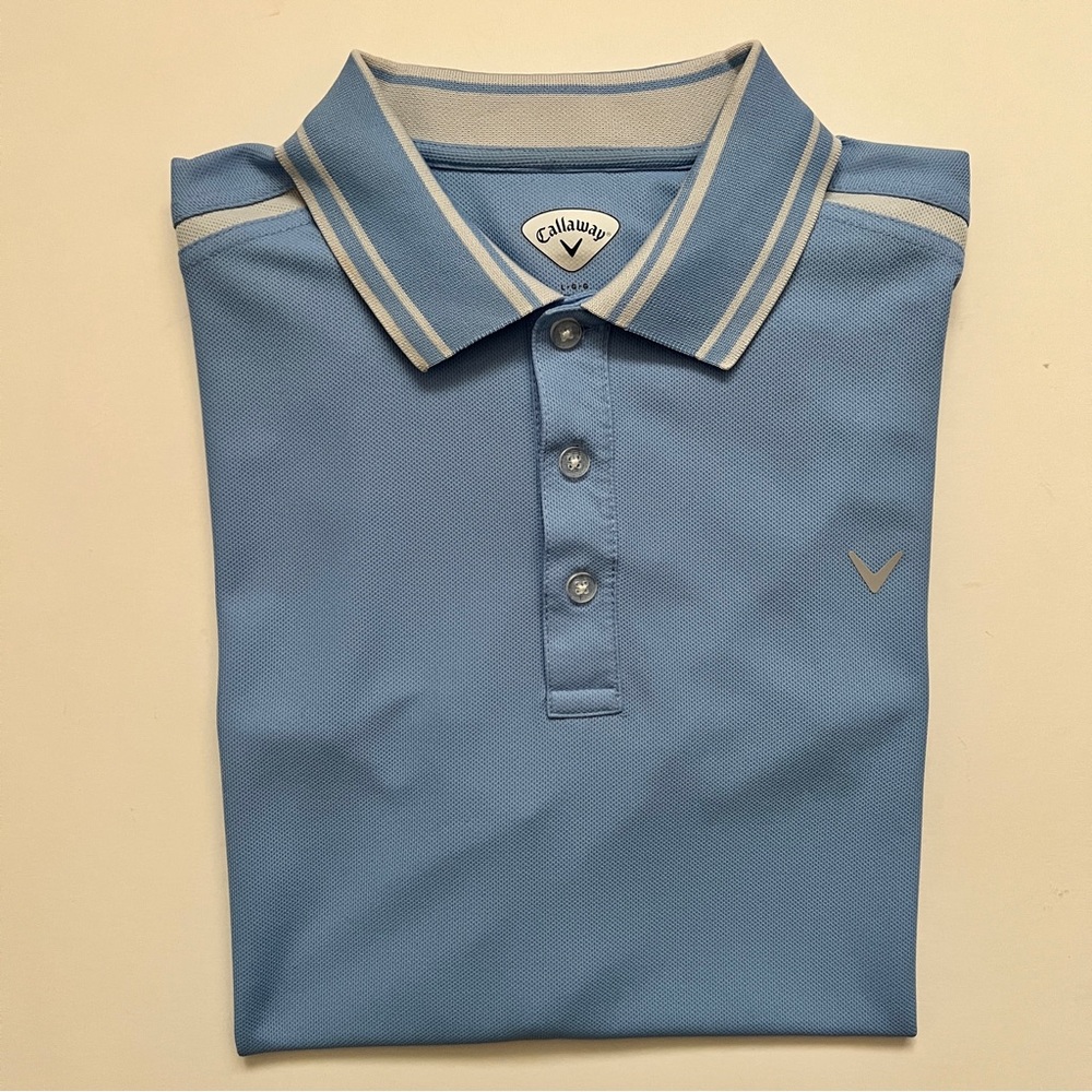 Callaway Men's Blue Golf Polo Shirt